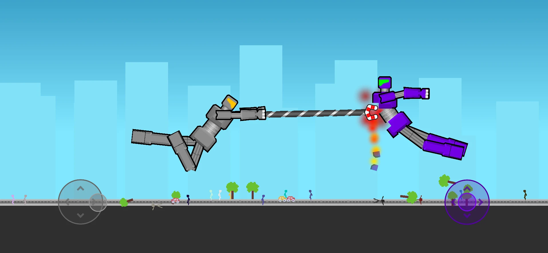 MechaStick Fighter screenshot