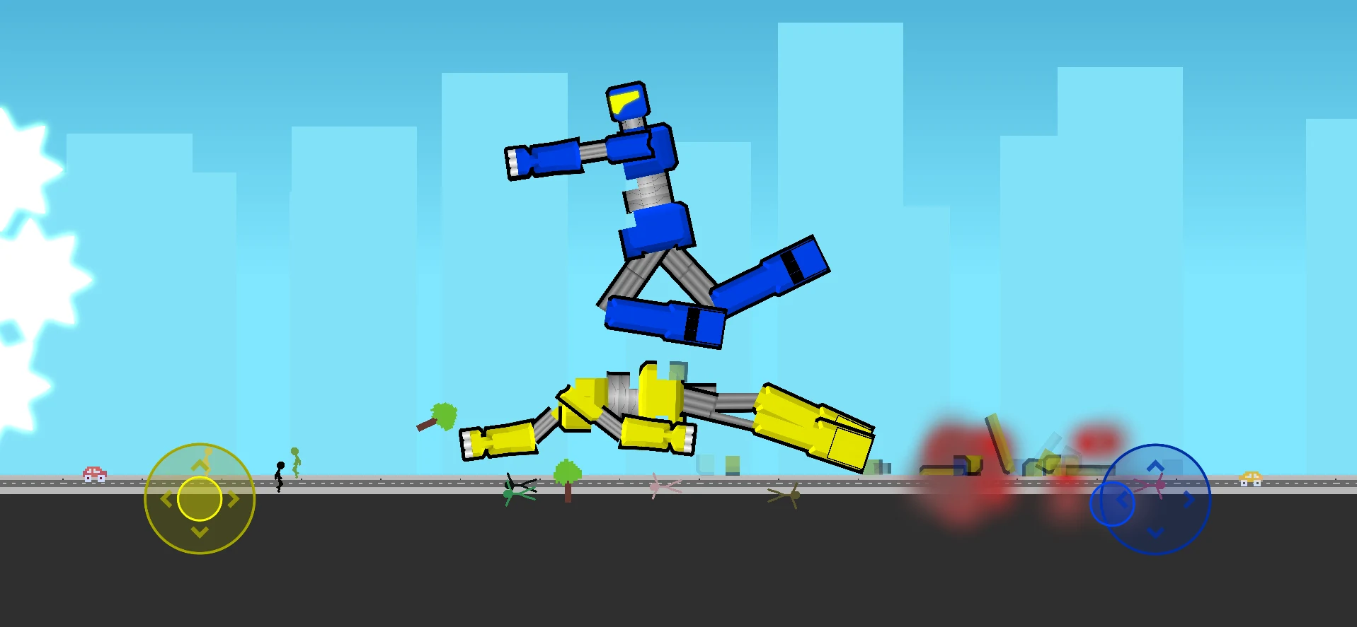 MechaStick Fighter screenshot